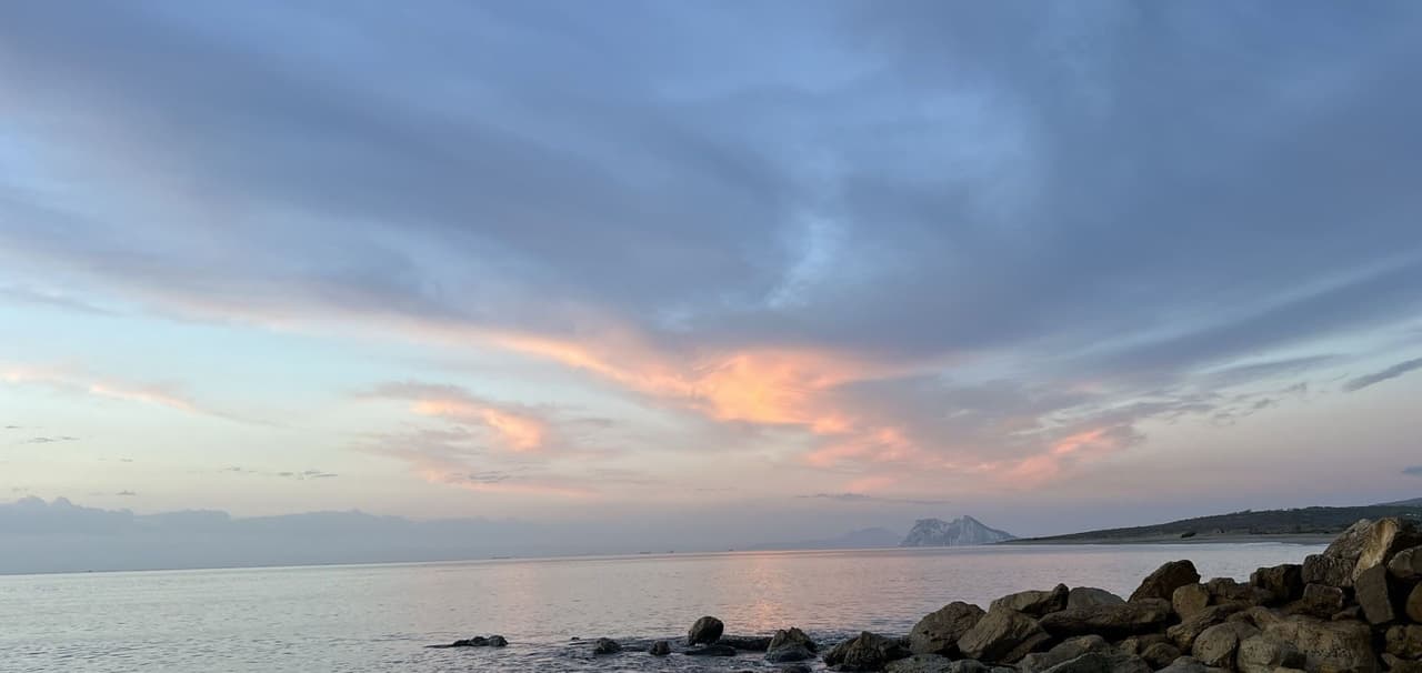 Sotogrande dusk coastline