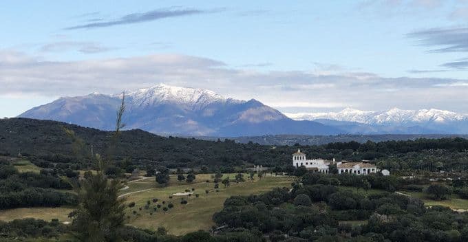 Sotogrande mountain view